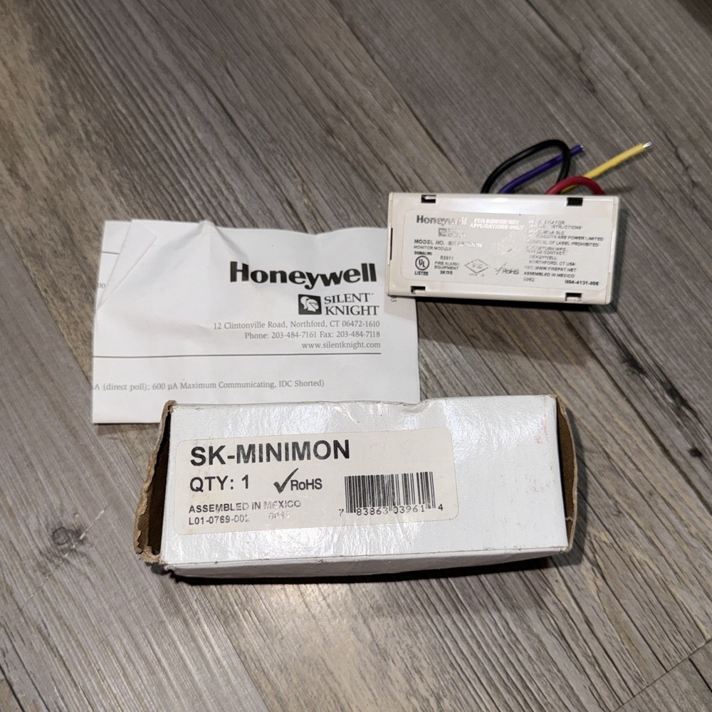 SILENT KNIGHT SK-MINIMON ADDRESSABLE MINI MONITOR MODULE BRAND NEW